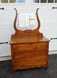 22734 - Dresser/ Washstand with Towel Bar
