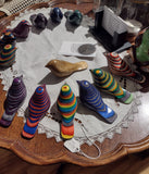 Locally Crafted "Comfort Birds." *More colours available.
