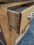 #20004 - Elm Washstand with Harp