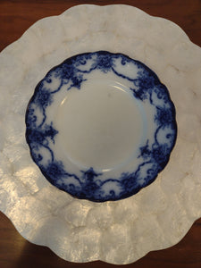 #21017 - Flow Blue Plate