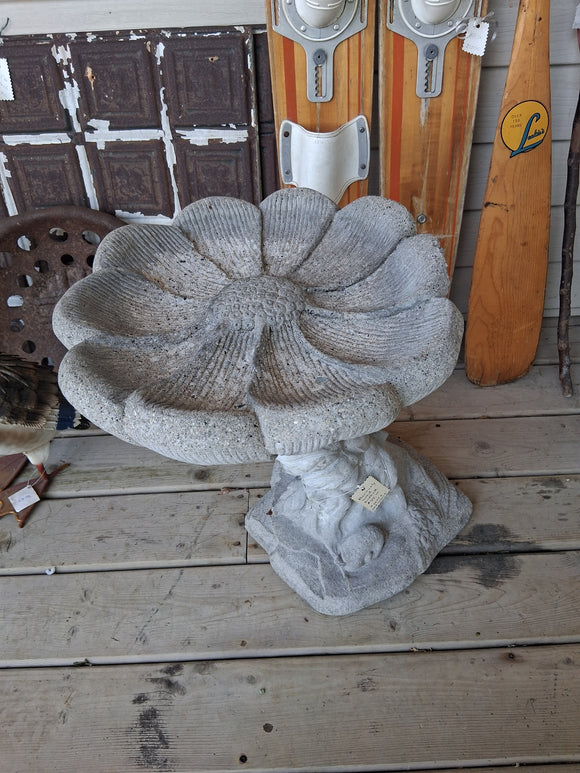 #22452 - Previously Loved Birdbath