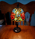 Mini Lamp with Rose