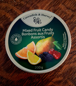 Mixed Fruit Candy Tin