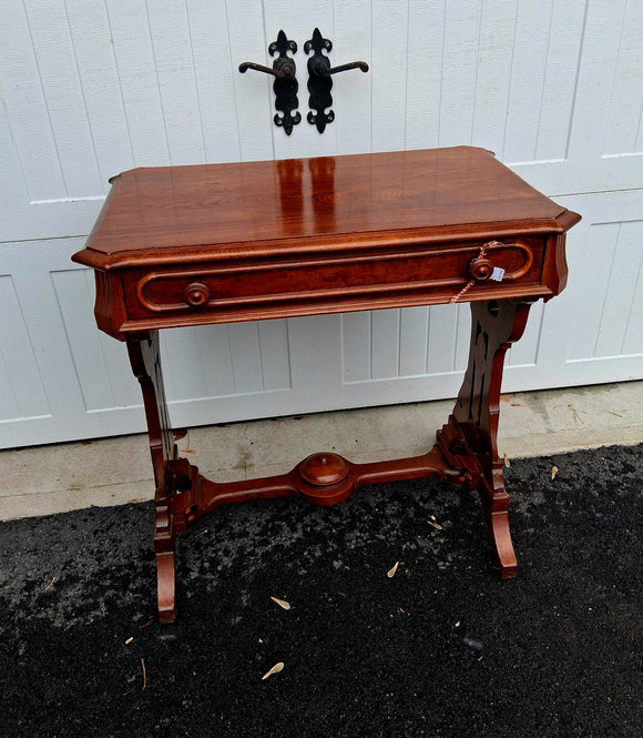 #22728 - Hall Table with Trestle Legs