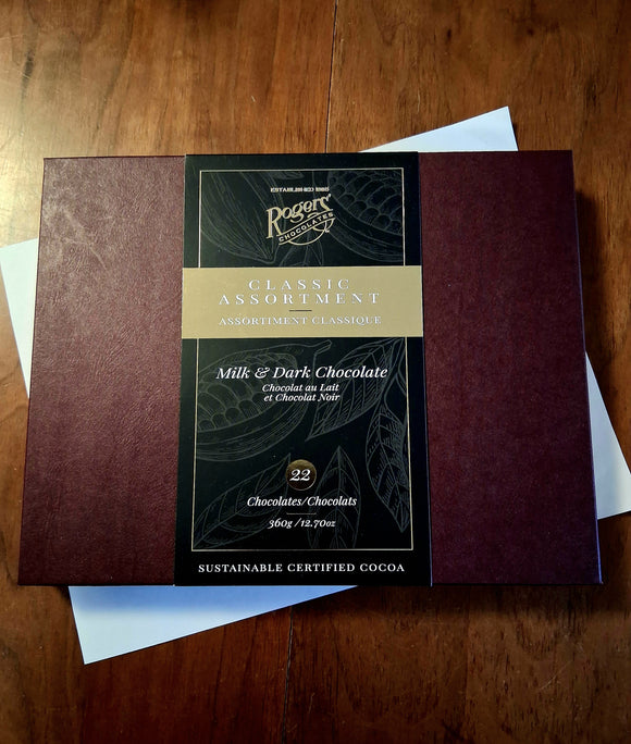 Gift Box of 22 Assorted Rogers' Chocolates