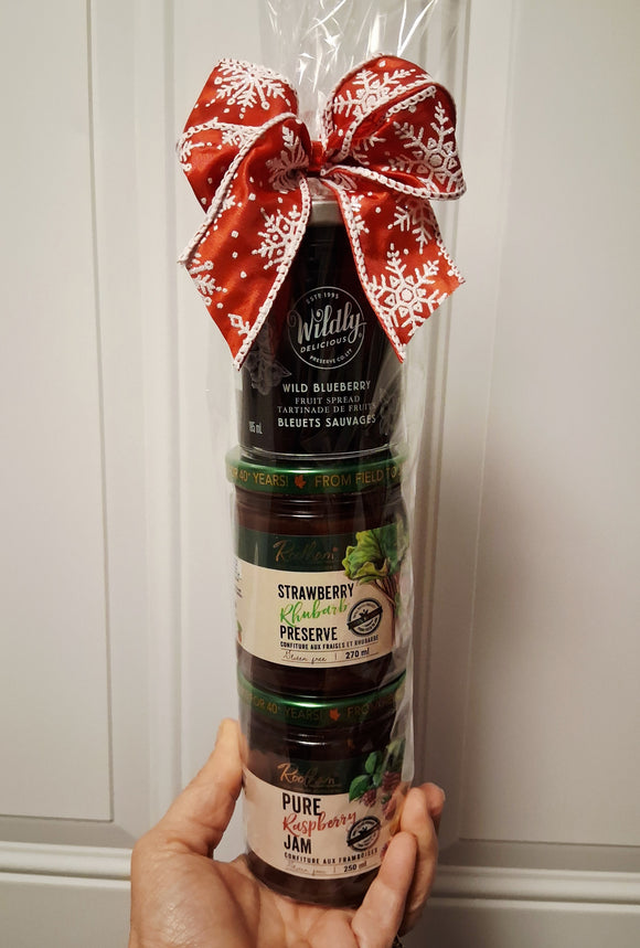 Three-Jar Jam Tower (Customizable)