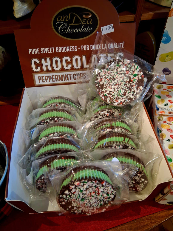 Dark Chocolate Peppermint Cups