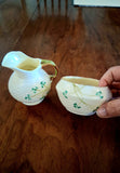 #22933 - Belleek Cream & Sugar