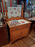 #21357 - Washstand with Straight Harp