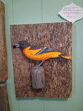 Hand Carved Baltimore Oriole