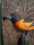 Hand Carved Baltimore Oriole