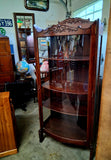 #30103 - Display Cabinet with Curved Front