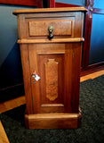 #30309 - Small Cupboard with Burled Wood
