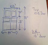 Flat to the Wall Cupboard