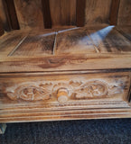 Shelf with Carved Details