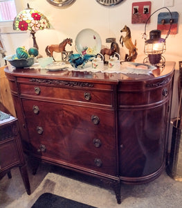 #20855 - Sideboard/Dresser with Curved Sides