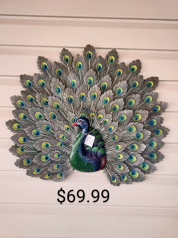 #GG9621 - Metal Peacock