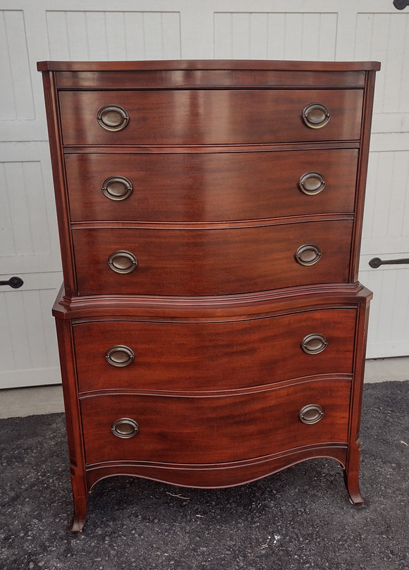 #21005 - Highboy with Serpentine Front