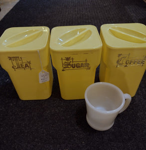 Yellow Cannisters