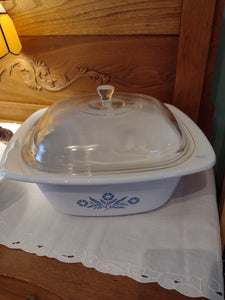 #21957 - Corning Ware Cornflower Casserole