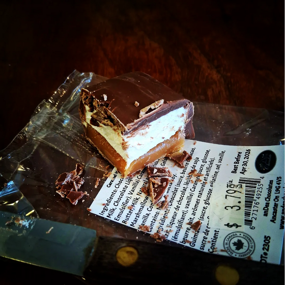 Milk Chocolate Caramel Marshmallow- Made in Ancaster, ON