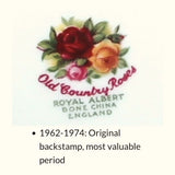 #22865 - Old Country Roses 2-Tier Plate