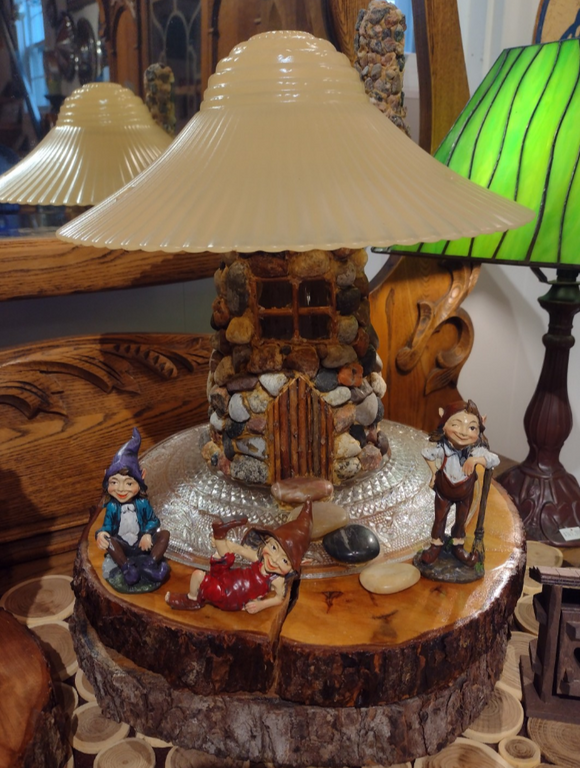 Mushroom Shaped Fairy House
