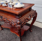 Carved Dragon Table