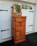 #22587 - Kaufmann Oak Chest with Mirror