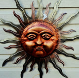 Large Metal Suns - Choice of 2
