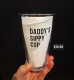 Large Glasses for Daddy & Grampa