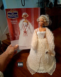 Vintage Barbies in Hand-Crafted Gowns