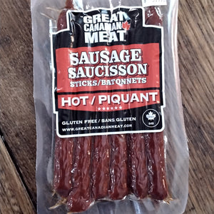 #G24 - Great Canadian Meat Hot Sausage Sticks