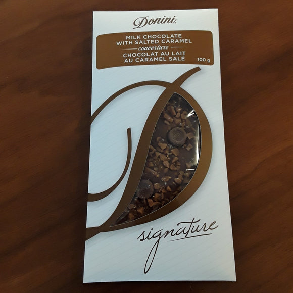 Donini Milk Chocolate with Salted Caramel - Made in Belleville, Ont.