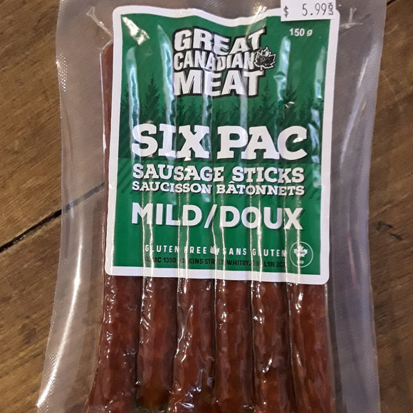Great Canadian Meat Six Pac Sausage Sticks