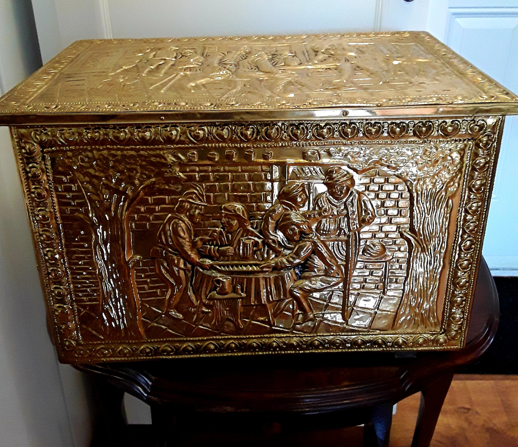 Antique Brass Box -  Canada