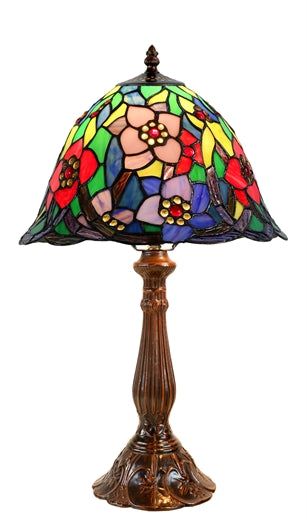 #SG201 - Medium Stained Glass Lamp