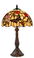 #SG202 Stained Glass Butterfly Lamp